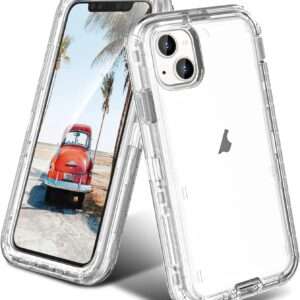 Reliable Transparent Shockproof Case for iPhone 15 Pro Max - Clear Protection